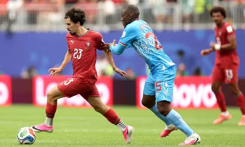 Bồ Đào Nha chia điểm với Congo trong trận mở màn Bảng K