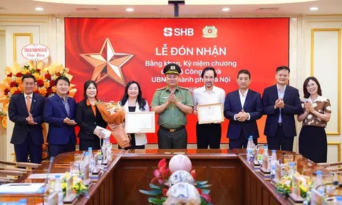 Bằng khen của Bộ Công an và dấu ấn SHB trong bảo đảm an ninh tiền tệ, an toàn hệ thống ngân hàng