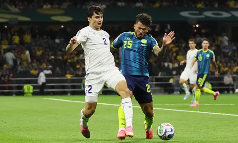 Colombia đánh bại Uzbekistan để vươn lên dẫn đầu Bảng K