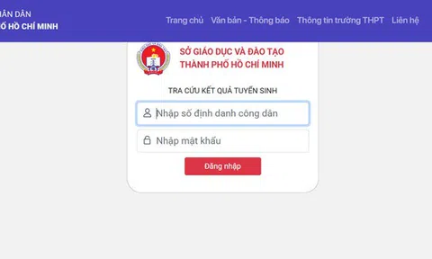 Link tra cứu điểm thi vào lớp 10 TPHCM năm 2026