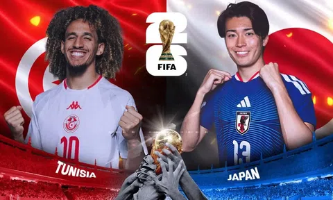 VTV3, VTV6 Trực tiếp bóng đá Nhật Bản vs Tunisia, World Cup 2026 11h00 ngày 21/6