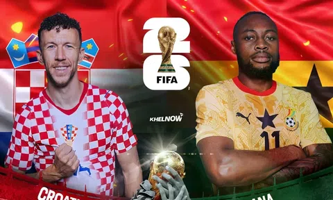 VTV3, VTV6 Trực tiếp bóng đá Croatia vs Ghana, World Cup 2026 04h00 ngày 28/6