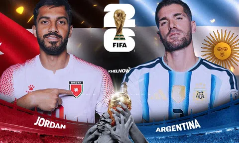 VTV3, VTV6 Trực tiếp bóng đá Jordan vs Argentina, World Cup 2026 09h00 ngày 28/6