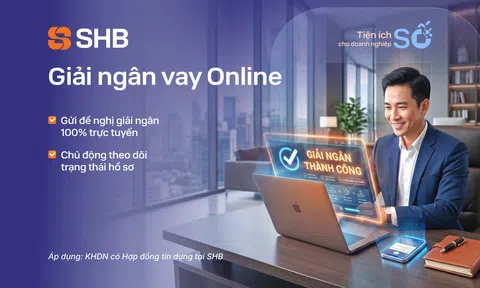 Từ sinh trắc học đến giải ngân online: SHB gia tăng tiện ích số dành cho khách hàng doanh nghiệp