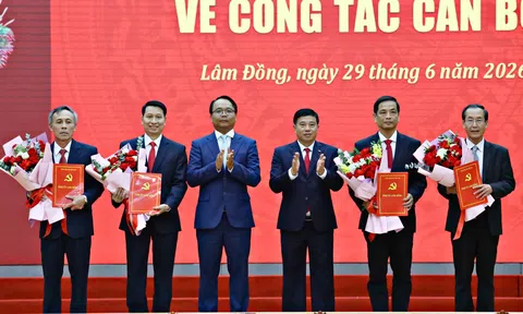Lâm Đồng điều động, bổ nhiệm 10 cán bộ chủ chốt