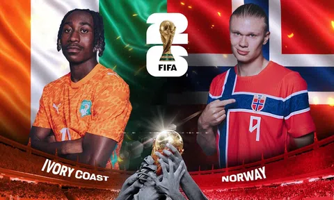 VTV3, VTV6 Trực tiếp bóng đá Bờ Biển Ngà vs Na Uy, World Cup 2026 00h00 ngày 1/7