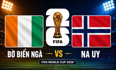 Trực tiếp bóng đá Bờ Biển Ngà vs Na Uy, World Cup 2026 00h00 ngày 1/7 trên VTV3, VTV6