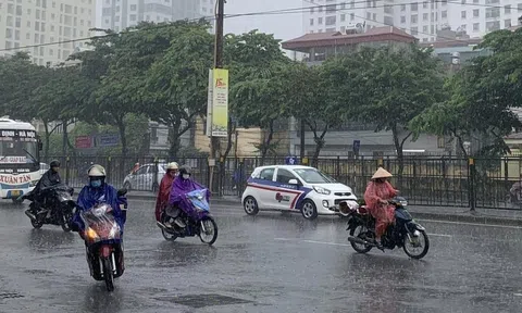 Dự báo thời tiết hôm nay 1/7: Miền Bắc mưa giông