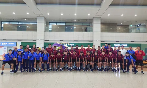 Đội tuyển Việt Nam đặt chân tới Hàn Quốc, sẵn sàng tập huấn và thi đấu giao hữu