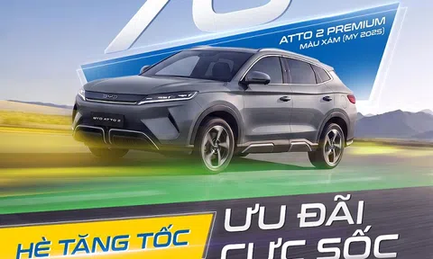 BYD "chơi lớn" với chương trình ưu đãi mùa hè dành cho khách hàng