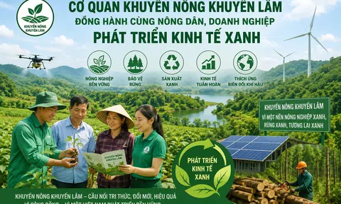 Cơ quan khuyến nông, khuyến lâm trong phát triển kinh tế xanh ở Việt Nam
