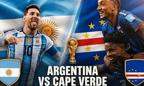 Trực tiếp bóng đá Argentina vs Cape Verde, World Cup 2026 05h00 ngày 4/7 trên VTV3, VTV6