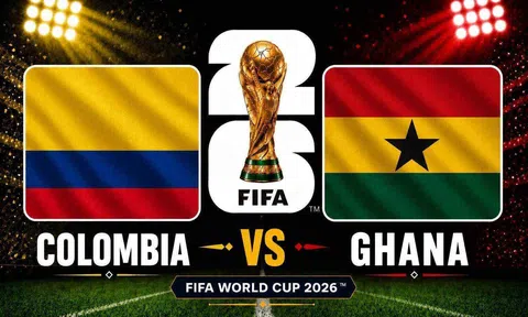 Trực tiếp bóng đá Colombia vs Ghana, World Cup 2026 08h30 ngày 4/7 trên VTV3, VTV6
