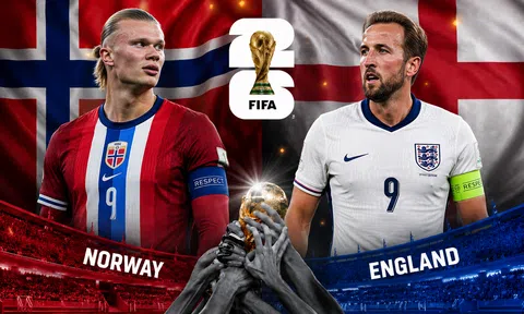 Trực tiếp bóng đá Na Uy vs Anh, World Cup 2026 04h00 ngày 12/7 trên VTV3, VTV6
