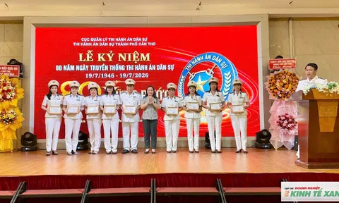 Thi hành án dân sự thành phố Cần Thơ phát huy truyền thống 80 năm, góp phần xây dựng nền tư pháp hiện đại và hiệu quả