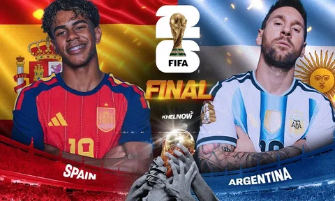 VTV3, VTV6 Trực tiếp bóng đá Tây Ban Nha vs Agrentina, World Cup 2026 02h00 ngày 20/7