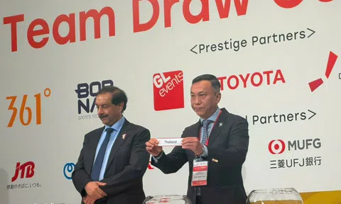 Kết quả bốc thăm chia bảng môn bóng đá nam ASIAD 20 Aichi-Nagoya 2026