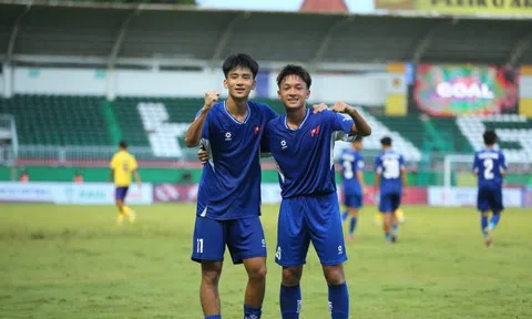 Kết quả vòng Bán kết giải bóng đá Vô địch U17 Quốc gia 2026