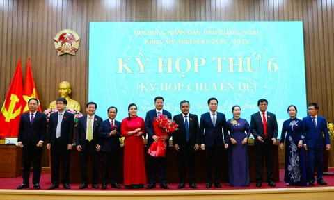 Ông Nguyễn Đức Tâm được bầu giữ chức Chủ tịch UBND tỉnh Quảng Ngãi