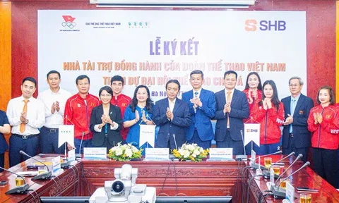 SHB trở thành Nhà tài trợ đồng hành của Đoàn Thể thao Việt Nam tại ASIAD 2026