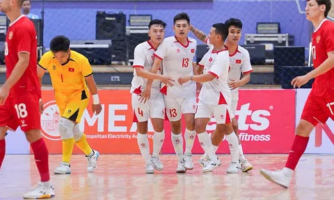 Đội tuyển futsal Việt Nam chia điểm với đối thủ mạnh trong trận ra quân