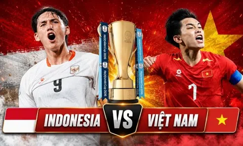 Trực tiếp bóng đá Indonesia vs Việt Nam AFF Cup 2026 20h00 hôm nay 3/8/2026 trên VTV6