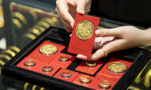 Giá vàng lặng sóng đầu tuần