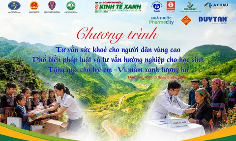 Lan tỏa yêu thương nơi vùng cao, hướng tới dấu mốc 5 năm Tạp chí Doanh nghiệp và Kinh tế xanh