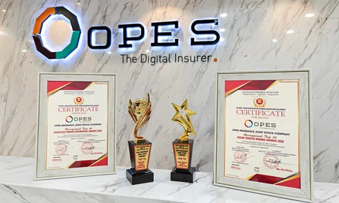 OPES ghi dấu tại ASEAN Awards 2026 với “cú đúp” giải thưởng về thương hiệu và ESG