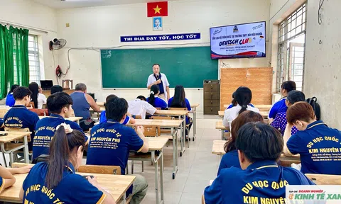 Ra mắt Câu lạc bộ Tiếng Đức, mở thêm cơ hội học ngoại ngữ và tìm hiểu văn hóa Đức cho học sinh Cần Thơ