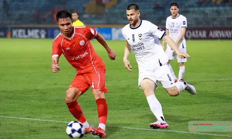 Thể Công Viettel hòa Melbourne Victory FC trong trận mở màn AFC Champions League Two