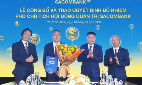 SACOMBANK bổ nhiệm ông Nguyễn Xuân Vũ làm Phó Chủ tịch HĐQT