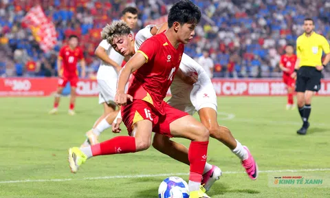 U20 Việt Nam để thua trận đấu bản lề trước U20 Palestine