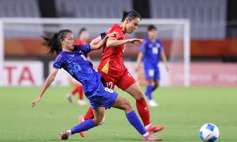 Hòa Nữ Thái Lan, đội tuyển nữ Việt Nam đoạt vé vào Tứ kết ASIAD 2026