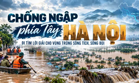 [Emagazine] Chống ngập phía Tây Hà Nội: Đi tìm lời giải cho vùng trũng sông Tích, sông Bùi