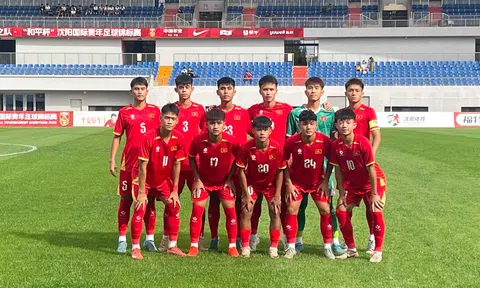 U16 Việt Nam đá trận mở màn CFA Team China Peace Cup 2026 với Australia