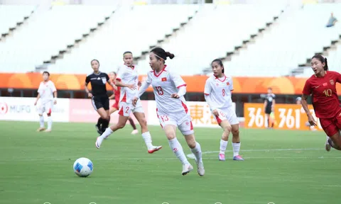 Đội tuyển nữ Việt Nam kiên cường thi đấu với Trung Quốc tại Tứ kết ASIAD 2026