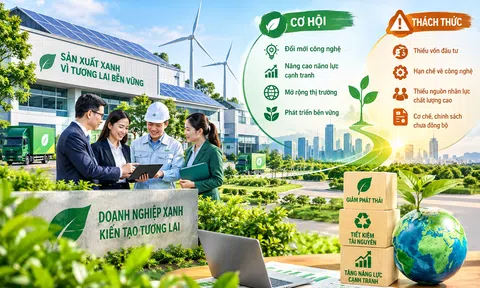 Chuyển đổi xanh trong doanh nghiệp Việt Nam: Cơ hội và thách thức