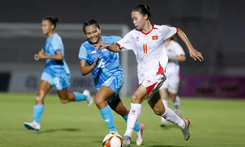 U17 nữ Việt Nam thắng đậm 20-0 tại Vòng loại châu Á 2027