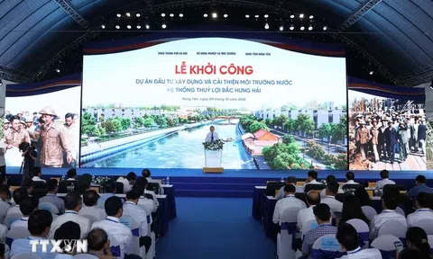Kỳ vọng “hồi sinh” Bắc Hưng Hải: Khơi dòng nước sạch, đánh thức “đại thủy nông"