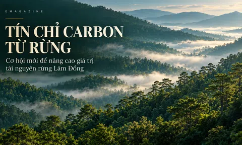 [Emagazine] Tín chỉ carbon từ rừng – Cơ hội mới để nâng cao giá trị tài nguyên rừng Lâm Đồng