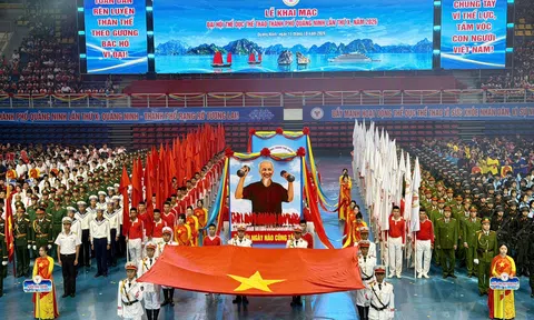 Gần 5.000 người tham dự Lễ khai mạc Đại hội Thể dục Thể thao thành phố Quảng Ninh lần thứ X năm 2026