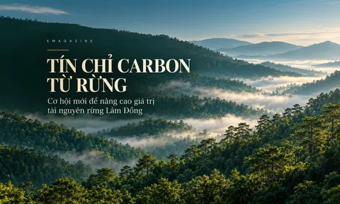 [Emagazine] Tín chỉ carbon từ rừng – Cơ hội mới để nâng cao giá trị tài nguyên rừng Lâm Đồng