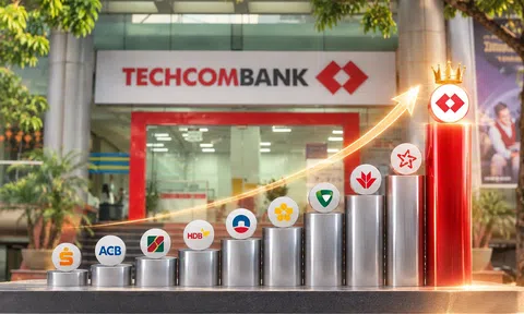Techcombank sắp vượt MB và VPBank, dẫn đầu hệ thống ngân hàng về vốn điều lệ