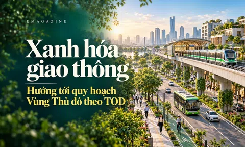 [Emagazine] Xanh hóa giao thông, hướng tới quy hoạch Vùng Thủ đô theo TOD