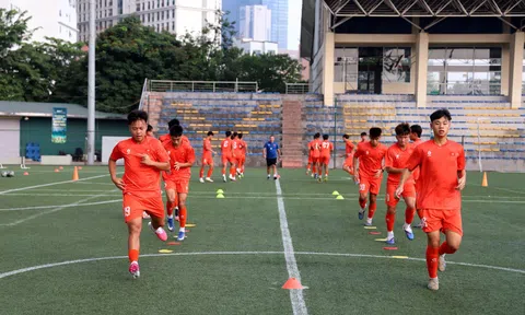 U15 Việt Nam nỗ lực tập luyện, chuẩn bị tham dự FIFA U15 World Cup & Festival 2026