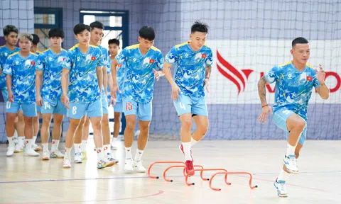 Đội tuyển futsal Việt Nam hội quân tập luyện, hướng tới AIMAG 2026