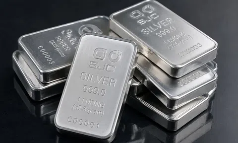 Giá bạc hôm nay 24/10/2026: Thế giới lao dốc, bạc Phú Quý chênh lệch cao