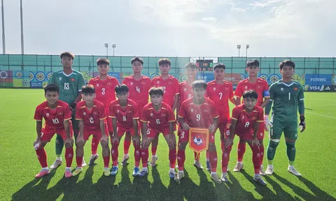 Đội tuyển U15 Việt Nam xếp thứ ba Bảng R sau vòng đấu bảng