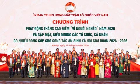 Tháng cao điểm “Vì người nghèo” năm 2026: Lan tỏa tinh thần đại đoàn kết, tiếp sức thoát nghèo bền vững